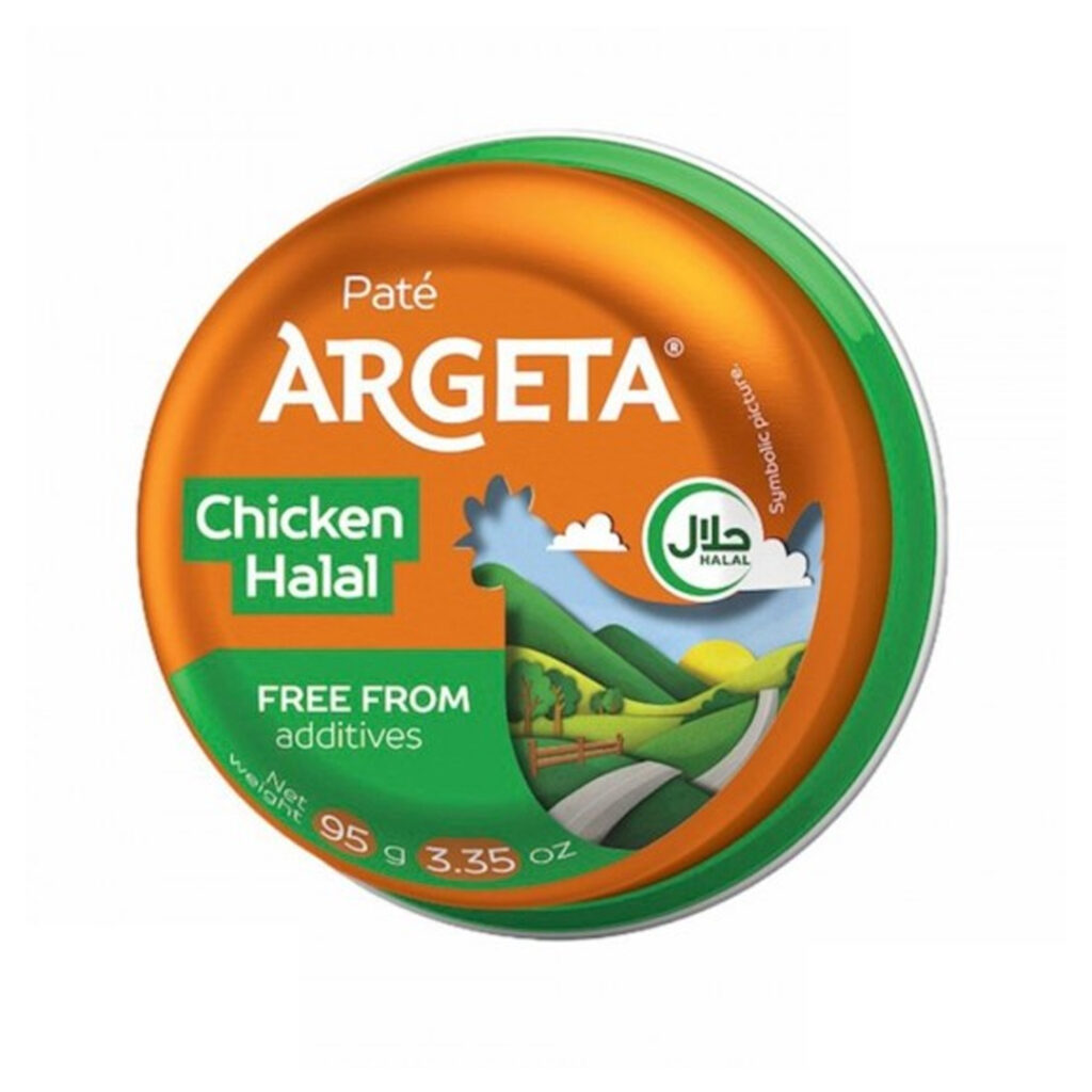 Argeta Kokosja 95 gr - Katkısız ve Doğal Tavuklu Pate Konservesi