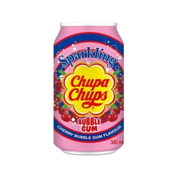 CHUPA CHUPS CHERRY BUBBLE GUM FLAVOR 345 ML
