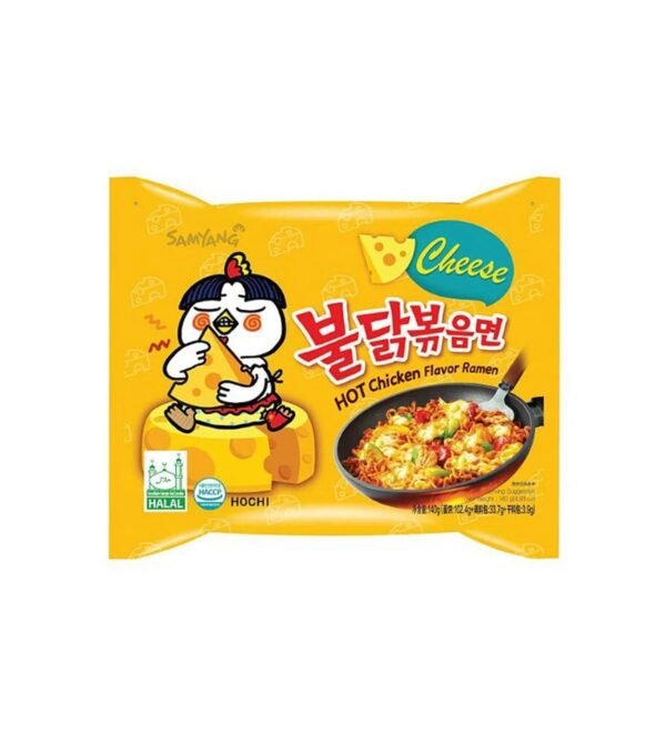SAMYANG BULDAK CHEESE HOT CHİCKEN FLAVOR RAMEN 140 GR