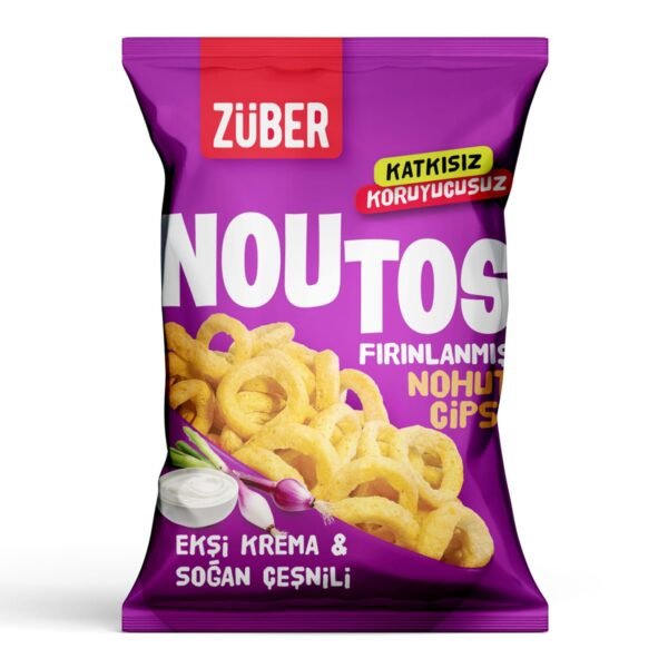 ZÜBER NOHUT CİPS EKŞİ KREMALI 55 GR