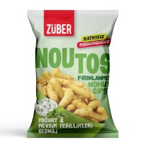 ZÜBER NOHUT CİPS YOĞURT & MEVSİM YEŞİLLİKLİ 55 GR