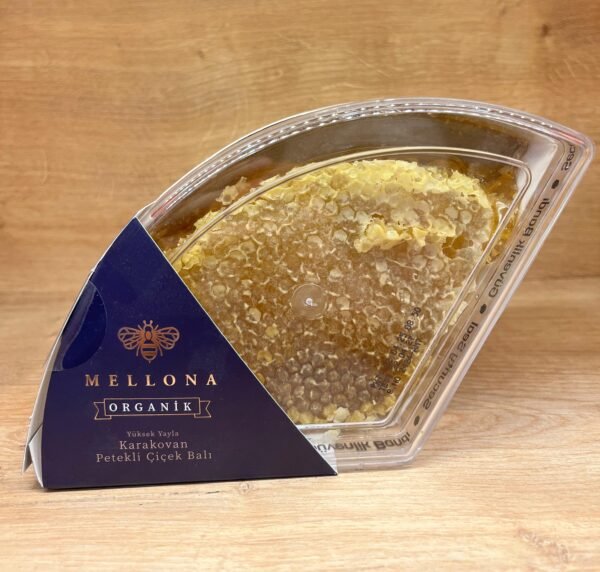 MELLONA ORGANİK KARAKOVAN PETEK BAL 360 GR