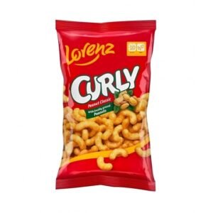 Lorenz Curly Peanut Classic Corn Chips 120g