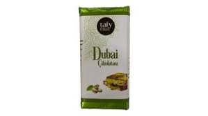 TAFY NUT DUBAİ ÇİKOLATASI %77 ANTEP FISTIĞI 80 gr