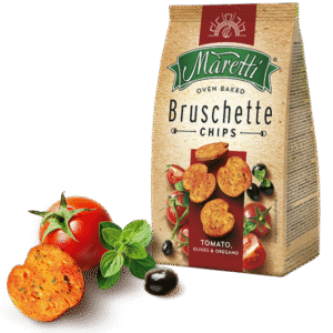 Maretti Bruschette  tomato Chips Kızarış Ekmek 70 gr