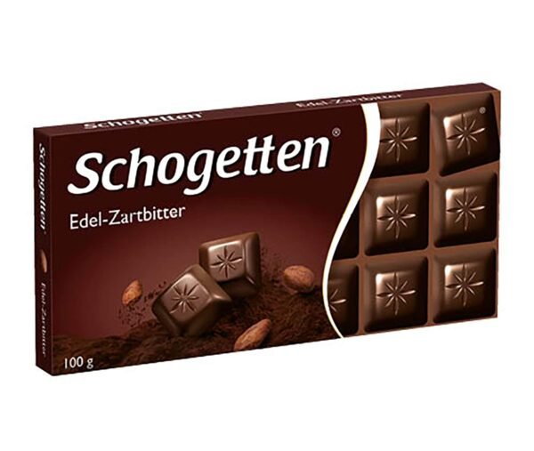 SCHOGETTEN DARK CHOCOLATE 100 GR