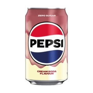 PEPSİ ZERO SUGAR CREAM SODA FLAVOUR 330 ML