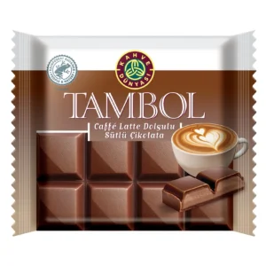 TAMBOL CAFFE LATTE DOLGULU SÜTLÜ ÇİKOLATA 100 GR